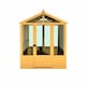 image 3 of Holkham 6 x 8 Greenhouse - Timber - L238 x W190.3 x H237.3 cm