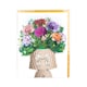 image 5 of Elegant Carnation Bouquet Gift Design 3D Pop Up Greeting Card