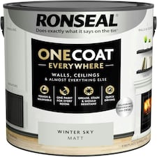 Ronseal One Coat Everywhere Matt Paint 2.5L Winter Sky