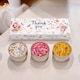 image 1 of Thank You Candles Gift Set Trio Scented Home Fragrance Including Classic Cotton Whispering Bamboo and Gold Dust 3 Pack