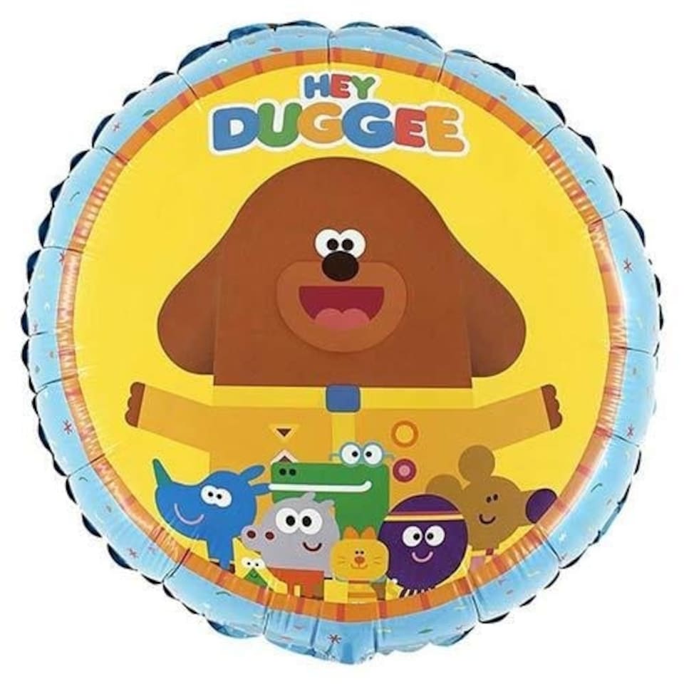 Hey Duggee & Friends Round Foil Helium Balloon 46cm / 18 in | Multi
