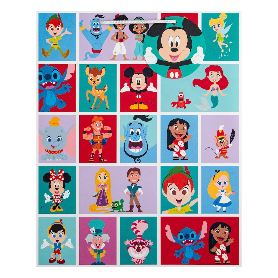 image 1 of Hallmark Pack Of 3 Large Gift Bags - Disney Characters Design