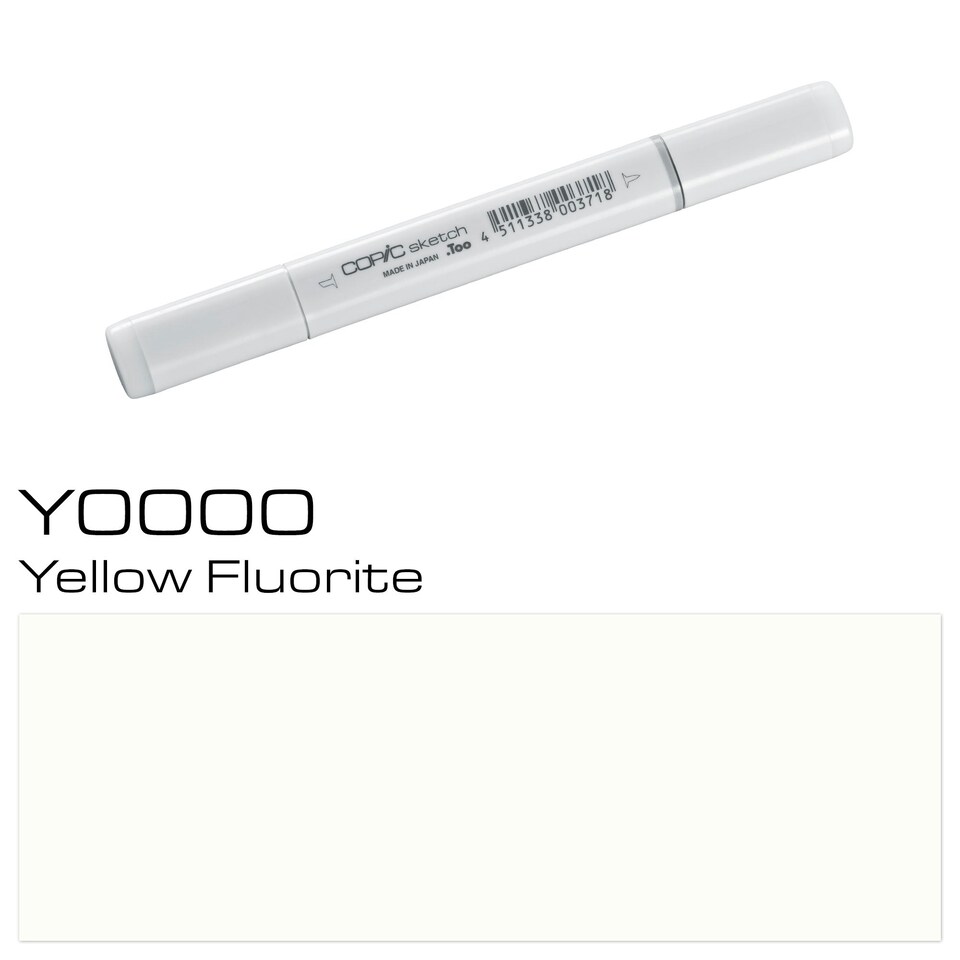 image 1 of Copic Sketch Marker, Yellow Fluorite, Single Pen