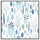 image 4 of Winter branches & leaves (Picture Frame) White | L