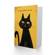 image 2 of Pet Smile Cat Lover Man Simple Orange Him Birthday Card