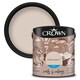 image 2 of Crown Walls & Ceilings Matt 2.5L White Pepper