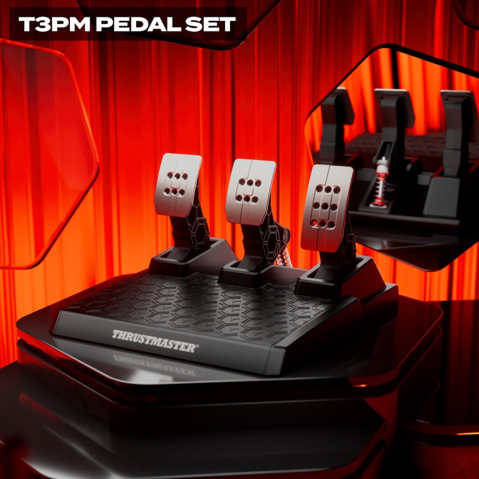 image 1 of T248R Force Feedback Racing Wheel & Pedal Set - PS5 & PC [PlayStation 5]