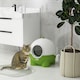 image 6 of PawHut Large Cat Litter Box w/ Scoop, Front Entrance, 53 x 51 x 48cm - Green
