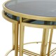 image 4 of Interiors by Premier Versatile Design Nesting Tables, Elegant Round Top Nesting Tables, Sturdy And Durable Modern Nesting Table Black