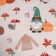 image 5 of OHS Autumnal Gonk Pumpkin Soft Cosy Bathroom Decor Hand Bath Towel Cream | Natural | Hand towel