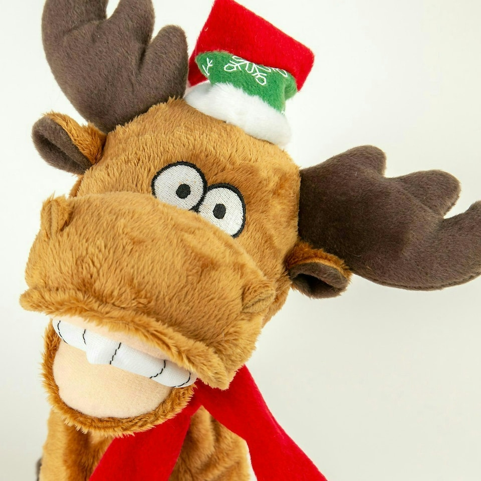 image 1 of The Christmas Workshop 70109 Spinning Musical Christmas Reindeer