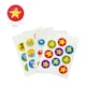 image 3 of Pack of 27 Motivational Stars 24mm Round Self-Adhesive Labels