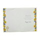 image 2 of Easter Blessings Traditional Yellow Floral Design Card