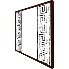 Egyptian pattern (Picture Frame) Brown | XS