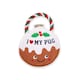 image 1 of Personalised Xmas Dog Toy Gift - Over 80 Titles - I love my Pug