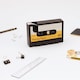 image 8 of Suck UK 3 Piece Cassette Tape Notebooks & Retro Cassette Tape Dispenser Desk