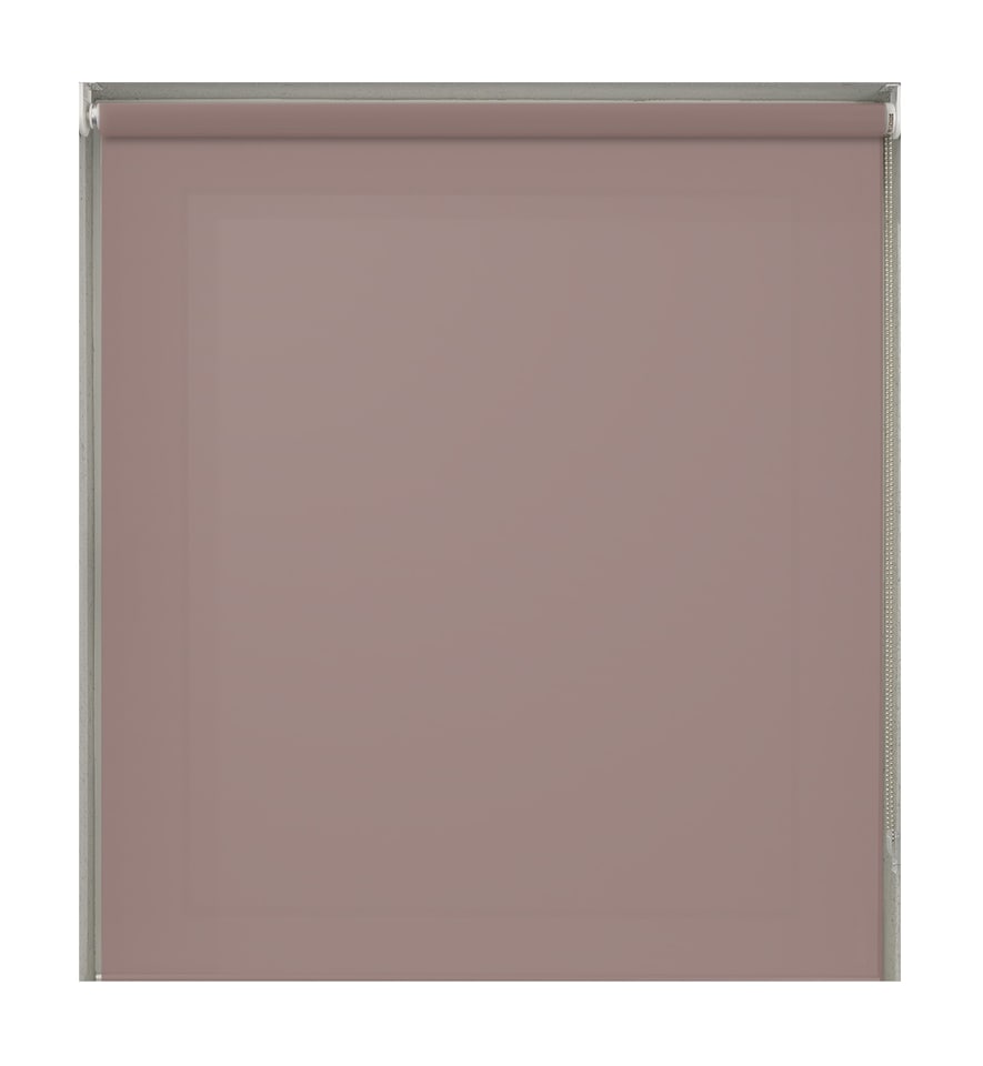 image 1 of 50cm Mocha Plain Straight Edge Daylight Roller Blind | Brown | Brown