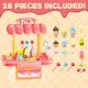 image 3 of Mini Sweet Shop Toy Set with 17 Colourful Dessert Pieces for Imaginative Play