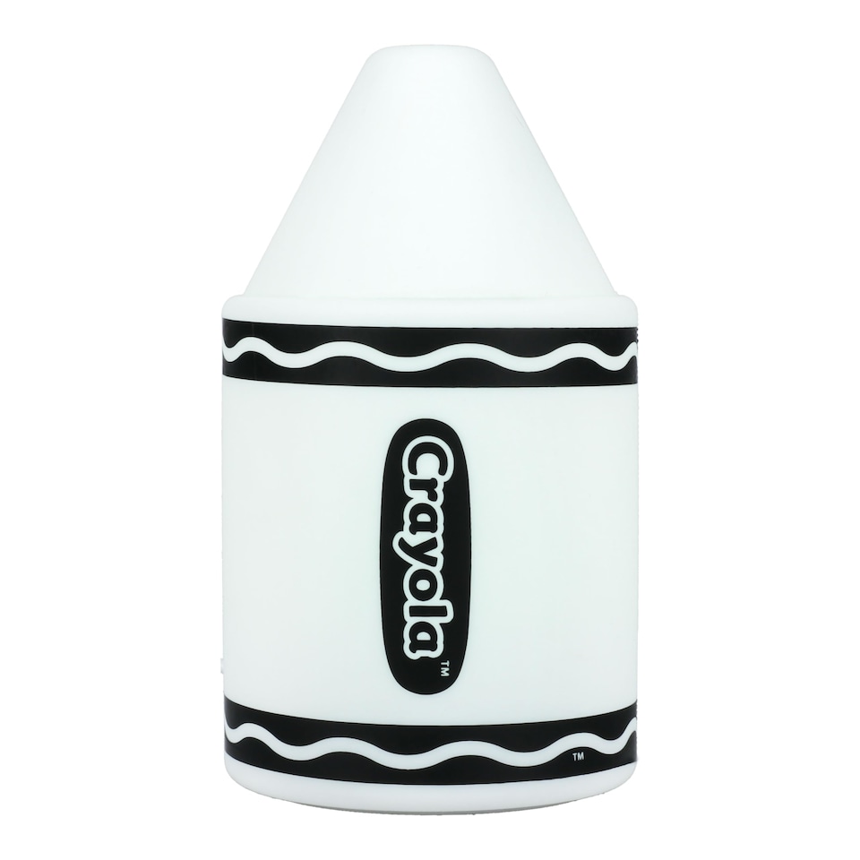image 1 of Crayola Silicone Rechargeable Night Light, Multicolour Crayon Lamp for Kids, Bedside, Nursery & Classroom  Paladone
