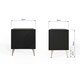 image 9 of Frank Olsen Ava Lamp / Side Table Black | Black