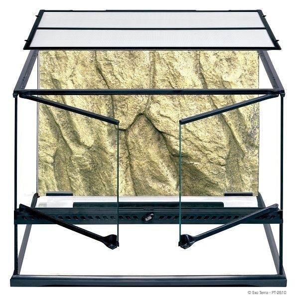 Exo Terra Glass Terrarium Medium/wide 60X45X45Cm