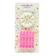 image 1 of 18 Candles with Holders Pink