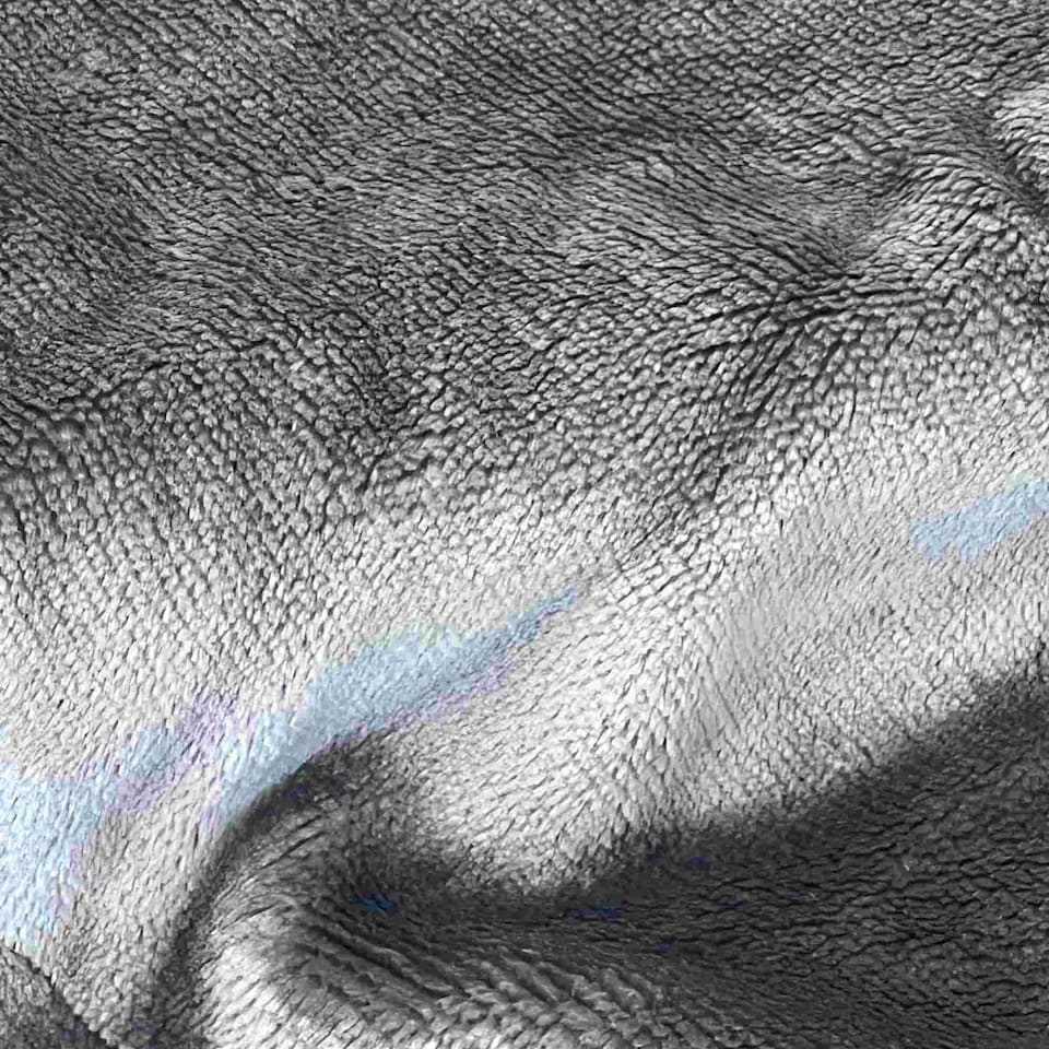 image 1 of Machine Washable Heated Throw Electric Blanket with 10 Heat Settings | Grey