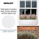 image 6 of Window Box Light Concrete White Garden Planter L80 W17 H17.5 cm, 24 ltrs Cap.