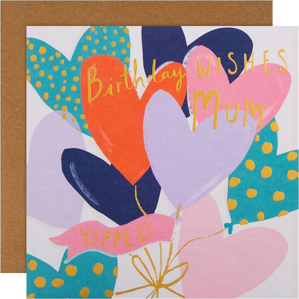 image 1 of Contemporary Yippee Design Mum Birthday Card