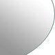 image 4 of Athena Round Medium Black Wall Mirror Black