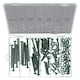 image 1 of 100pc M8 8mm Bolts Bolt with Nuts Assortment 30 - 100mm Hex Head