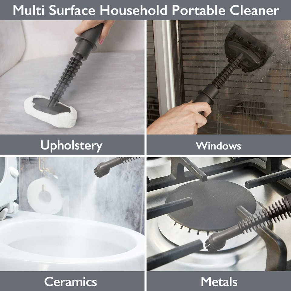 image 1 of Quest Handheld Steam Cleaner 350ml