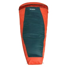 Mountain Warehouse Traveller 50 Sleeping Bag Mummy Shaped Windproof Camp Bed Long Length Multi