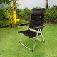 image 3 of Beach Chair Aktive Deluxe Foldable Black 49 x 105 x 59 cm (2 Units) N/A