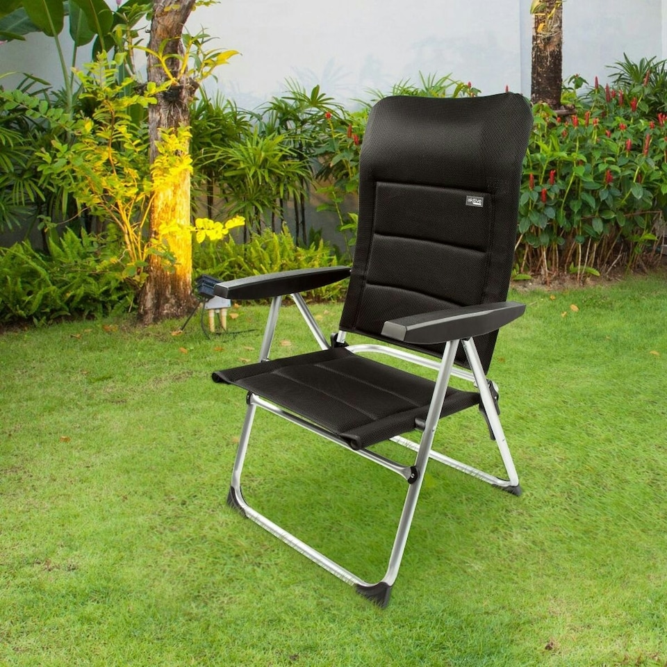 image 1 of Beach Chair Aktive Deluxe Foldable Black 49 x 105 x 59 cm (2 Units) N/A