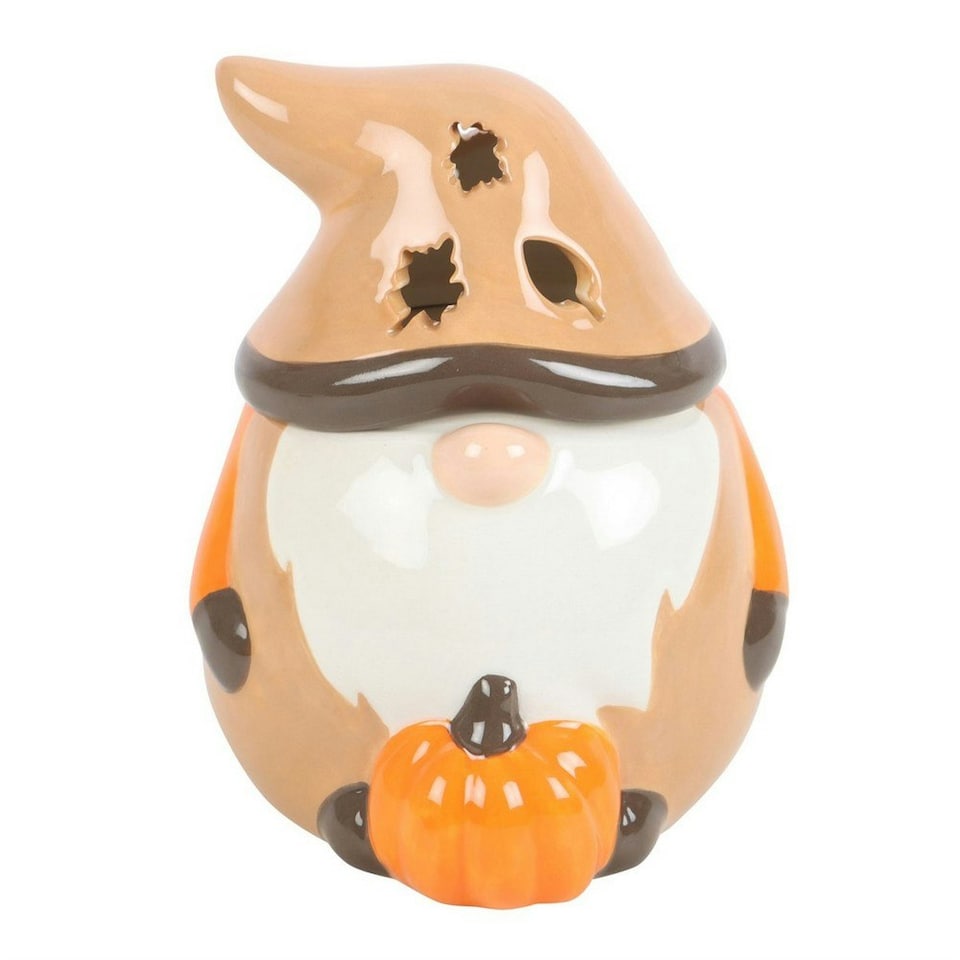 Something Different Autumn Gonk Oil Burner - Orange/White - One Size