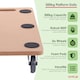 image 9 of Oypla 300kg Wheeled Platform Dolly Furniture Transport Roller Trolley