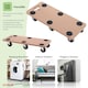 image 10 of Oypla 300kg Wheeled Platform Dolly Furniture Transport Roller Trolley