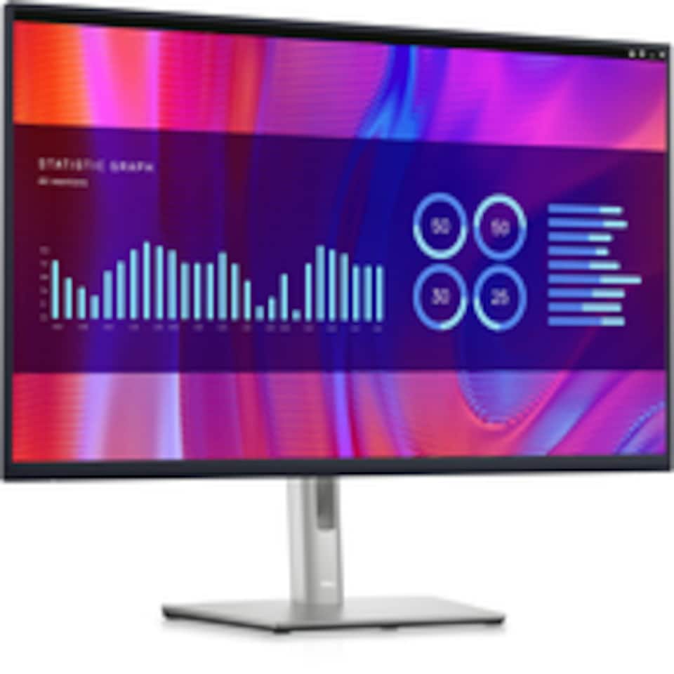 image 1 of DELL P Series P3223DE, 80 cm (31.5"), 2560 x 1440 pixels, Quad HD, LCD, 5 ms, Black | Black | Black | 69.8 cm