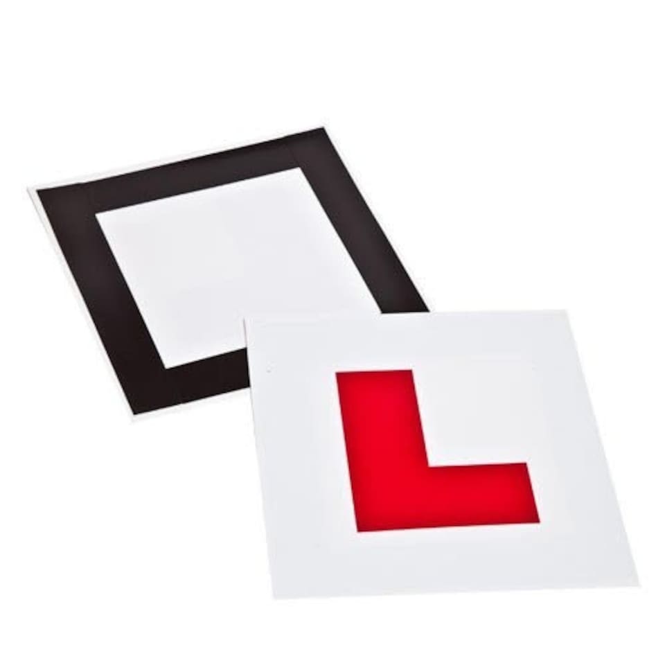 image 1 of Car Essentials L Plates Magnetic (1 Pair)
