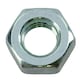 image 7 of M8 x 1.25mm Hex Full Nut Fastener Hexagonal Metric Nuts Grade 8 Zinc Plated 20pk