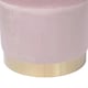 image 4 of Loretta Barrel Chair Dusty Pink Accent Chair Pink