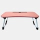 image 10 of OHS Portable Foldable Wooden Work Laptop Stand Lap Tray Multi | Grey and White Marble