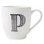 P - White