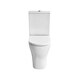 image 4 of Comfort Height Toilet Close Coupled Disabled Elderly Soft Close Seat
