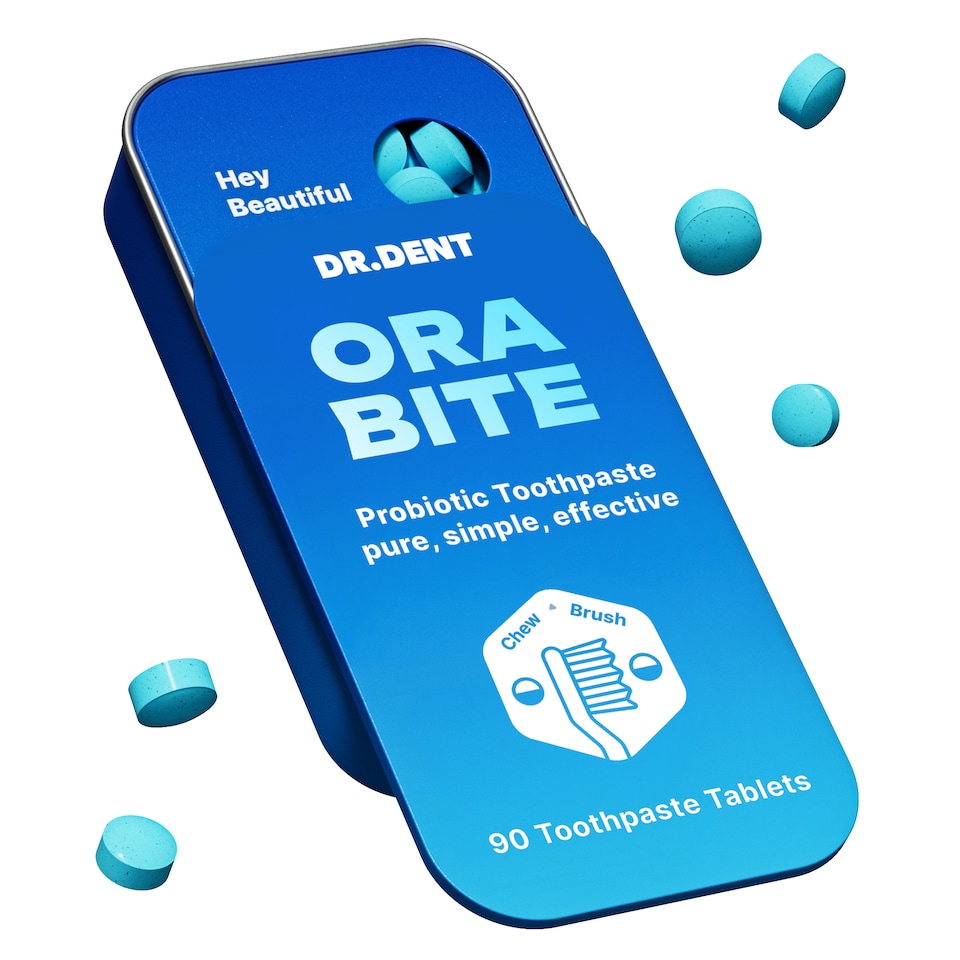 image 1 of DR.DENT Hydroxyapatite Toothpaste Tablets, 90 Tablets