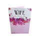 image 4 of With Love To My Wife Pink Flowers Design Mother's Day Card