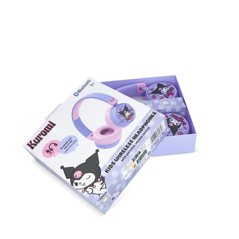 image 1 of OTL Kuromi Kids Wireless Headphones