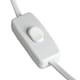 image 2 of Hill Interiors Incia Table Lamp (UK Plug) - Brown/White - One Size