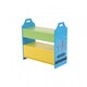 image 9 of Colourful Childrens Toy Storage Crayon Unit Shelves with 3 Drawers